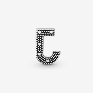 Pandora Letter J Alphabet Charm